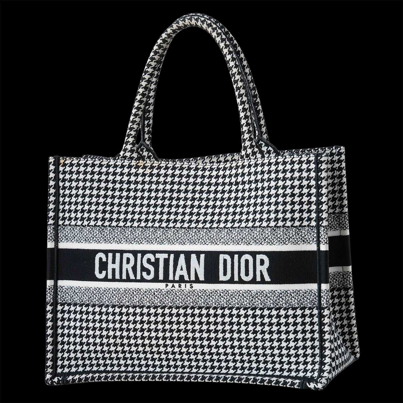 CHRISTIAN DIOR(USED)크리스찬디올 하운드투스 스몰 북 토트백